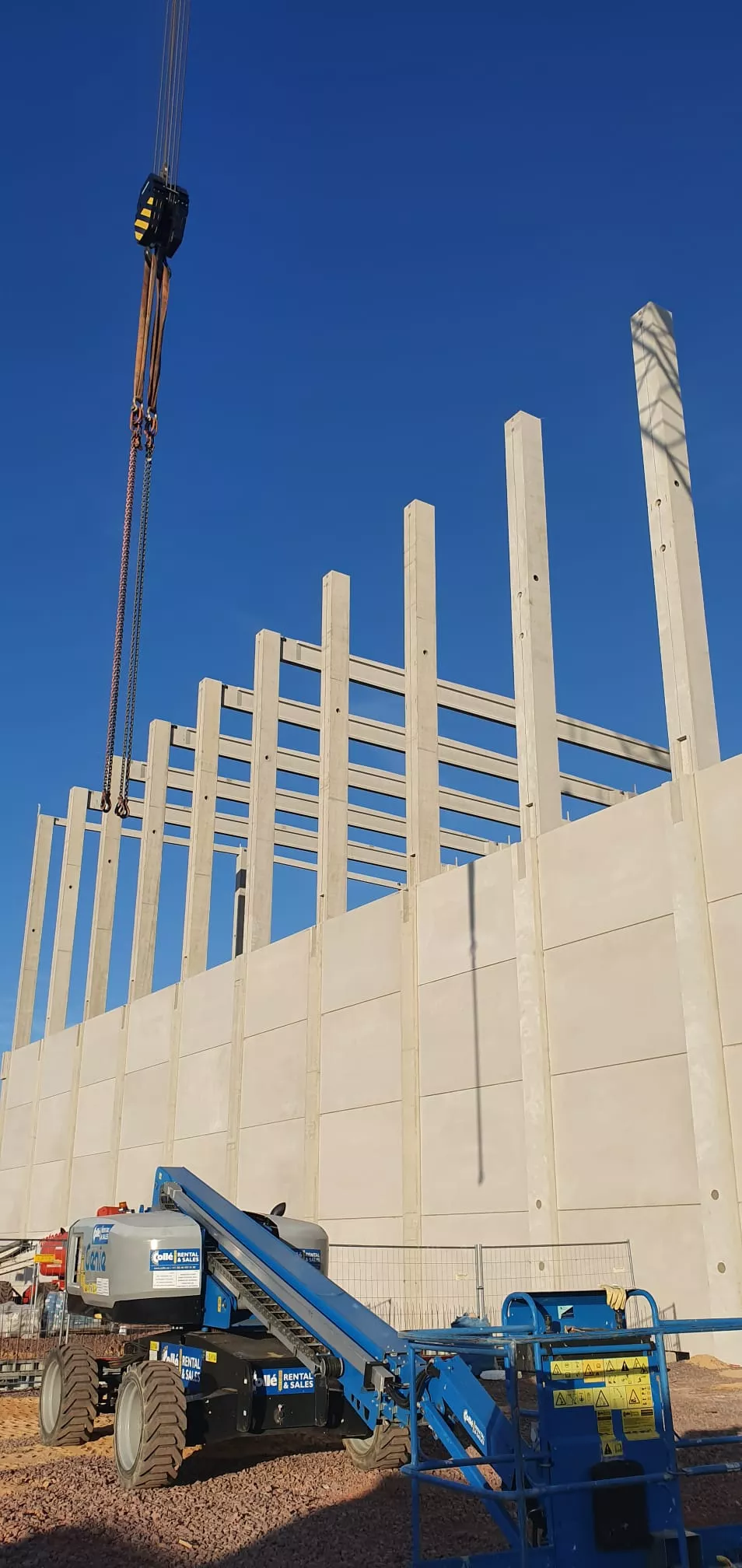 Betonfertigteilmontage Betonfertigteilmontage